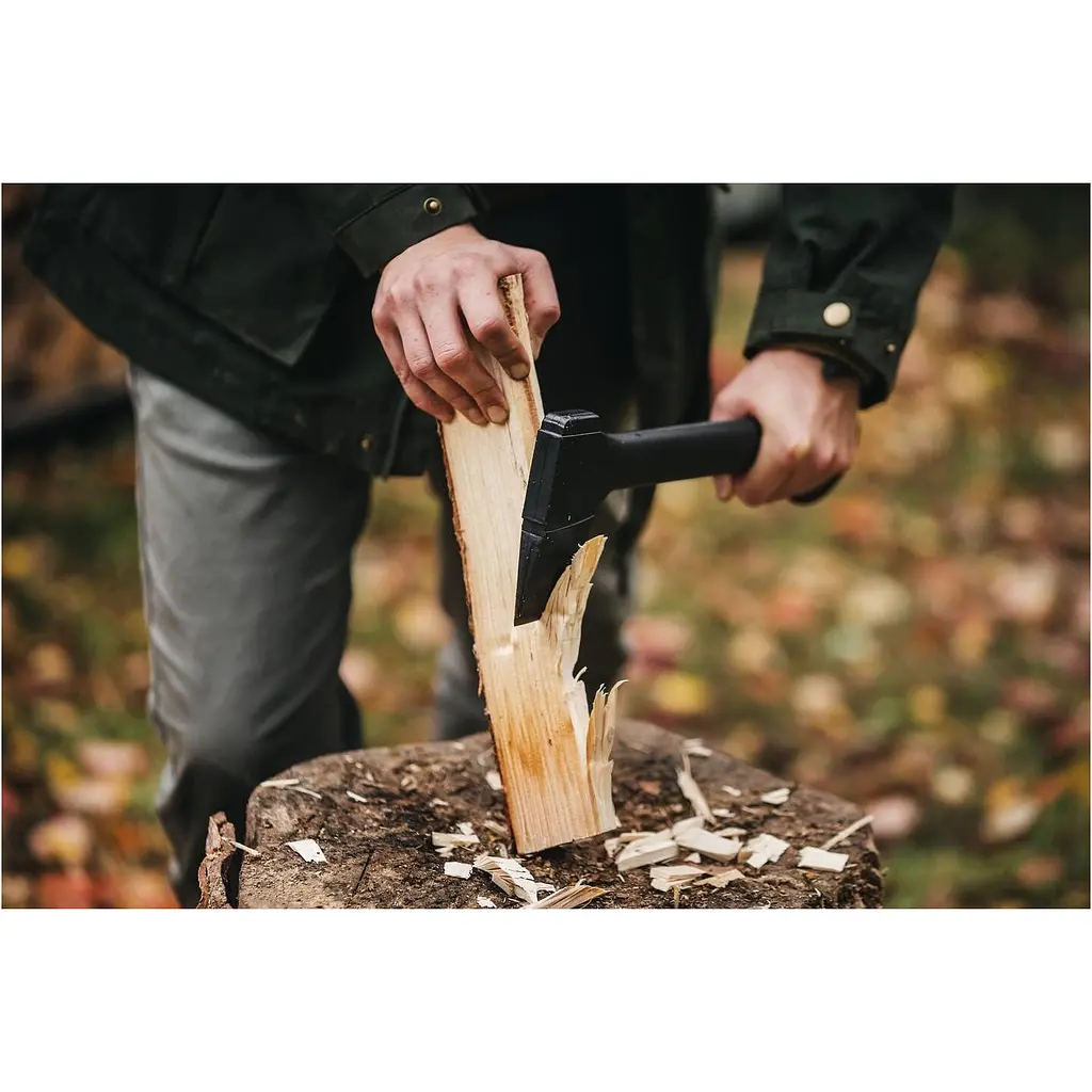 Набір: Сокира теслярська мала Fiskars Solid A6 + Складаний ніж Gerber Paraframe (1057911) - фото 6