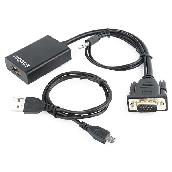 Адаптер Cablexpert VGA - HDMI (A-VGA-HDMI-01) - фото 2