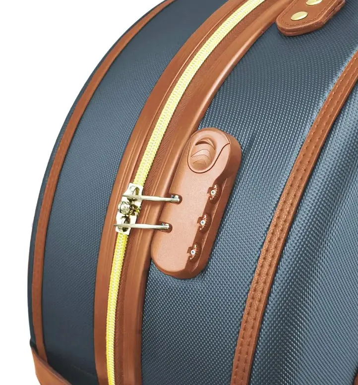Чемодан Semi Line 24" (M) Blue/Brown (T5672-3) (DAS302675) - фото 7