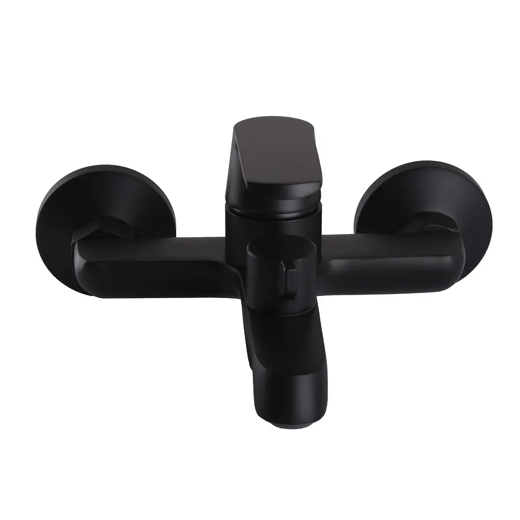 Змішувач для ванної Globus Lux Laguna GLA-0102NE-10-BB Чорний матовий - фото 3