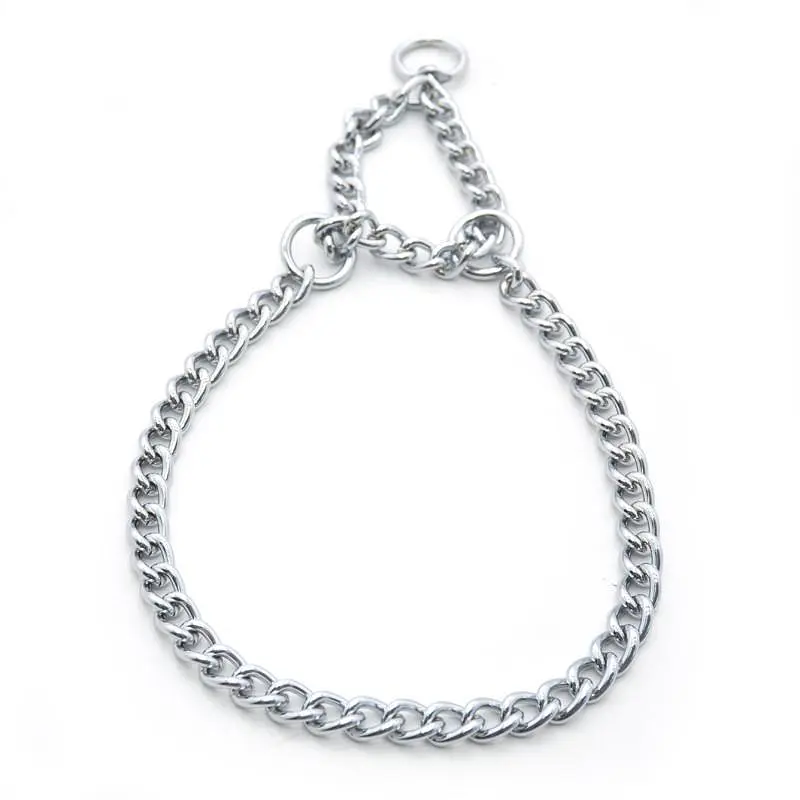 Нашийник зашморг ланцюг для собак Zoo-hunt метал УЛ1 3,0 мм 50 см - фото 5