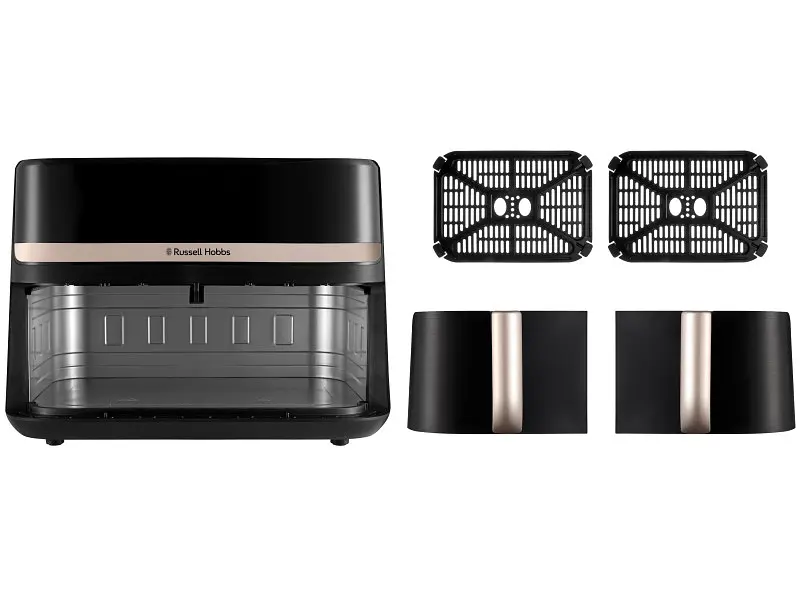 Мультипіч (аерофритюрниця) Russell Hobbs SatisFry DualBaske 27680-56 - фото 6