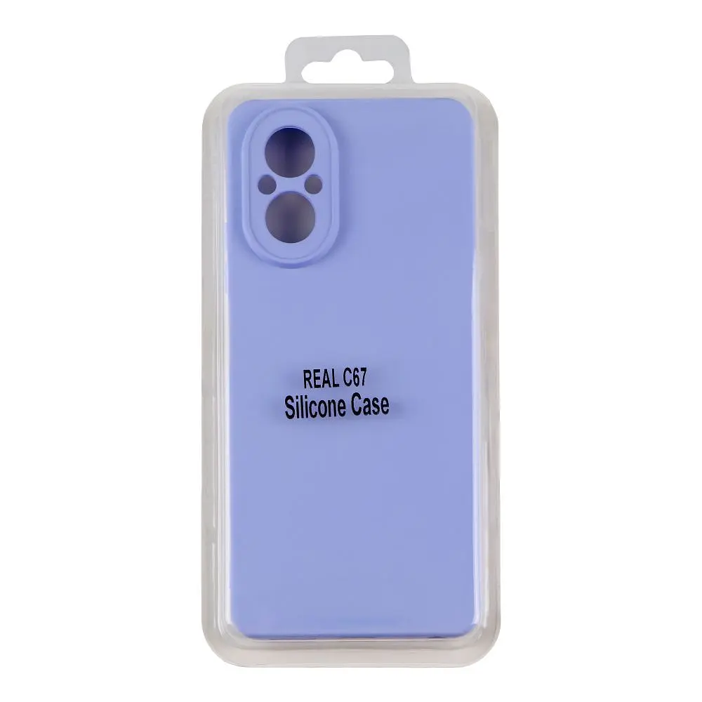 Чохол Silicone Cover з рамкою камери A Realme C67 Lilac - фото 4