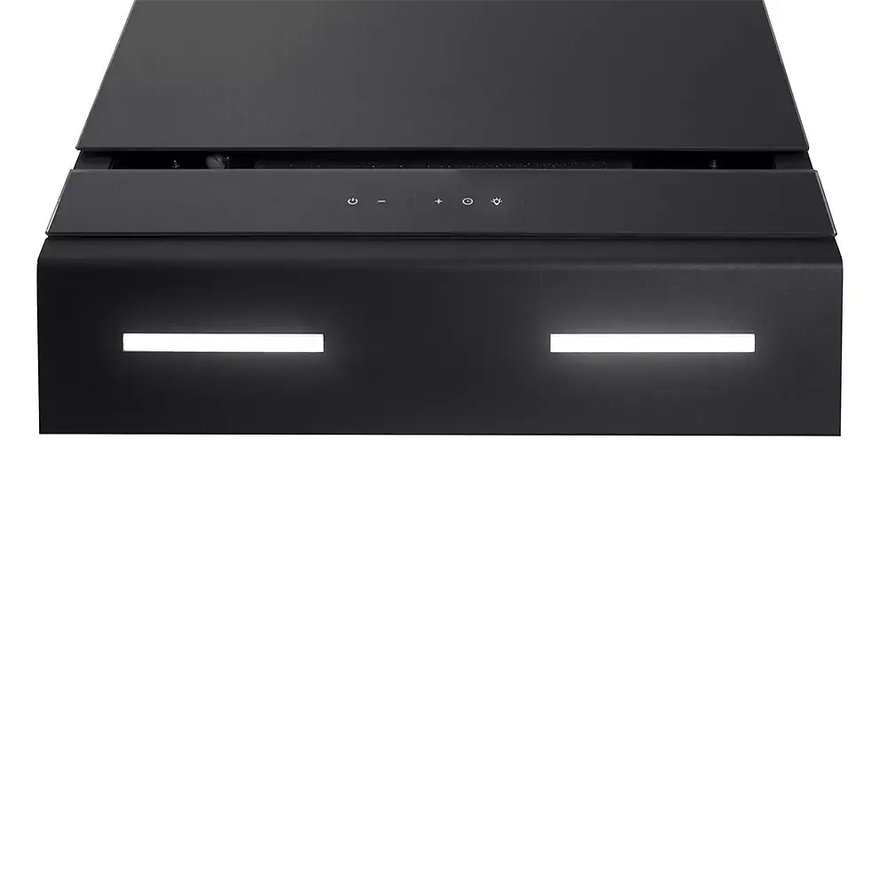 Витяжка декоративна похила Perfelli DNS 6723 B 1100 BL LED Strip - фото 6