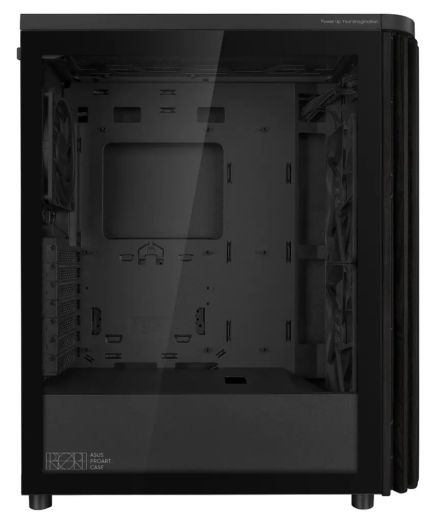 Корпус Asus ProArt PA401 Wood Edition - Tempered Glass без БЖ (90DC00M0-B39000) Black - фото 5