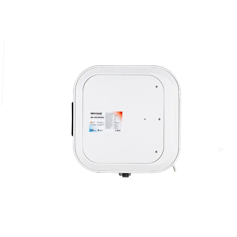 Водонагрівач "Квадрат" Mixxus EWH-14050 Cube WET (Н) накопичувальний 50 л мокрий тен 2,0 kW WH0614 - фото 3