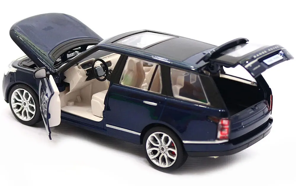 Колекційна металева модель автомобіля Автопром Range Rover з інерцією, світлом та звуком 1:26 - фото 3