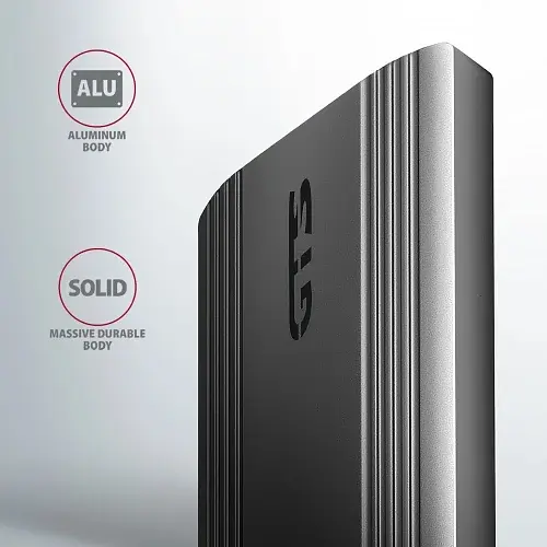 Кишеня зовнішня Axagon GTS, Grey, M.2, Type-C 3.2 Gen 2, 1xM.2 NVMe / SATA, формат 2230/2242/2260/2280, алюмінієвий корпус (EEM2-GTS2) - фото 6