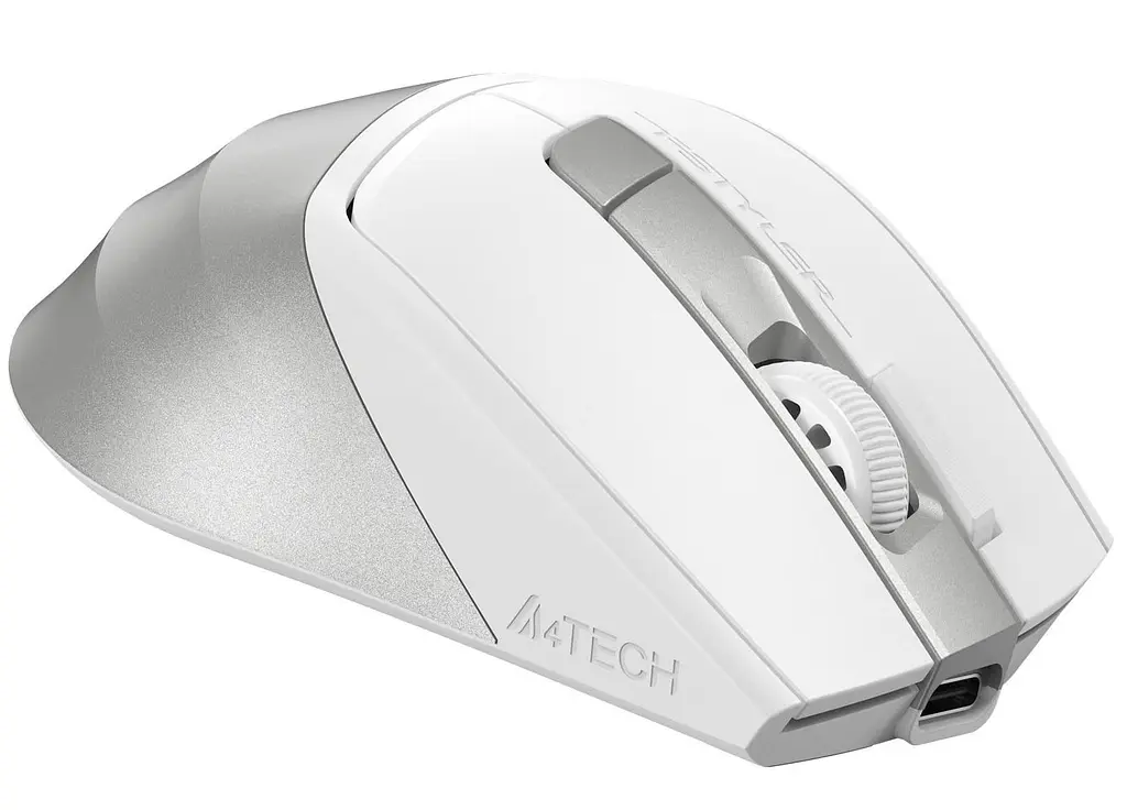 Миша A4Tech Fstyler FB45CS Air2 (Silver White) (FB45CS AIR2 (SILVER WHITE)) - фото 3