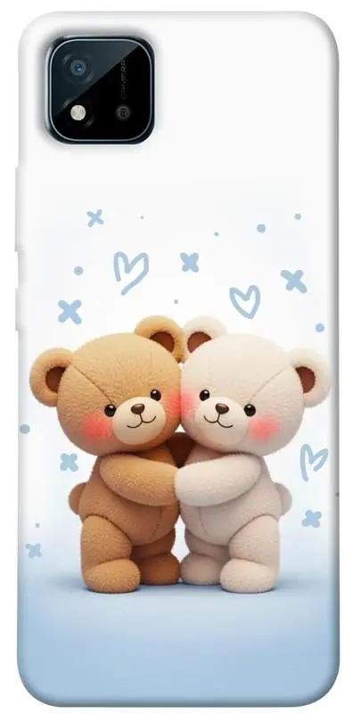 TPU чохол Demsky Bear love для Realme C11 (2021)
