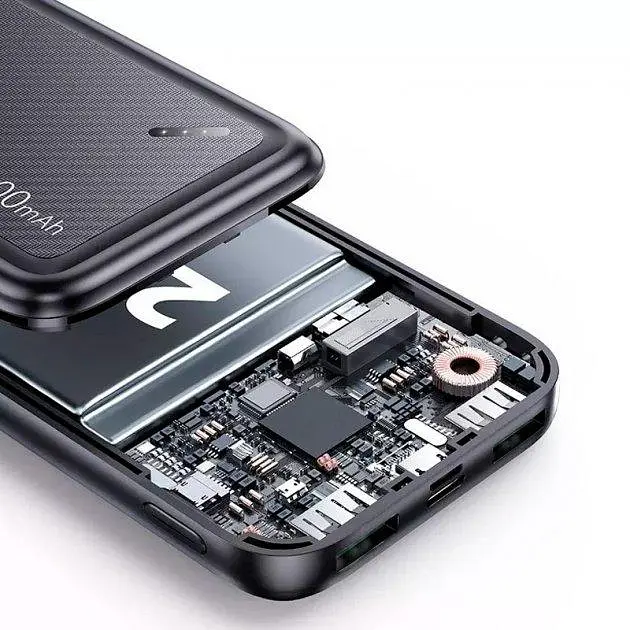 Внешний аккумулятор Повербанк Helt 20000mAh QC3.0 PD 22.5W (Black) - фото 6