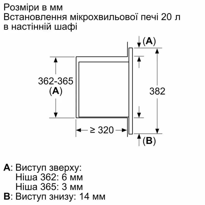 Мікрохвильова піч вбудована BOSCH BFL623MW3 - фото 3