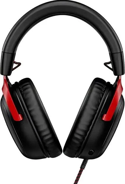Игровая гарнитура HyperX Cloud III 3.5mm/USB-A/USB-C Black/Red (727A9AA) - фото 2