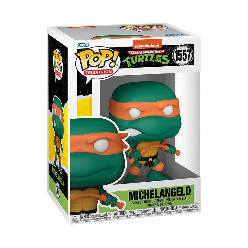 Фігурка Funko Pop Черепашок-ніндзя Мікеланджело TMNT Michelangelo 10 см FP TMNT M 1557 - фото 3