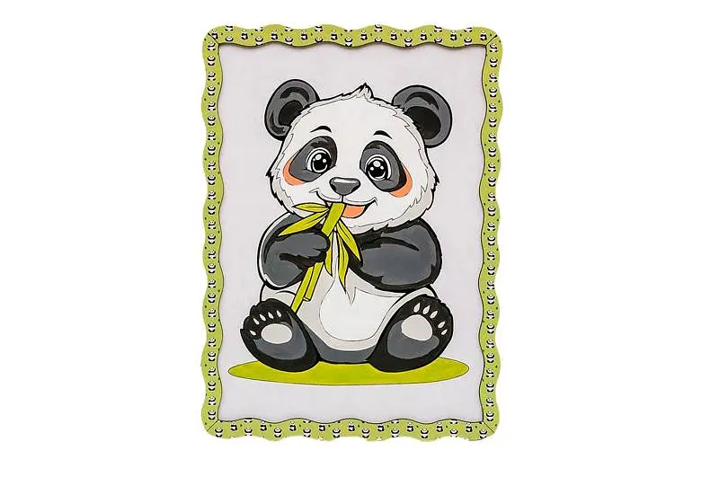 Картина за номерами Puz-22948 "Панда" дерев'яна, формат А4 PuzzleOk - фото 2