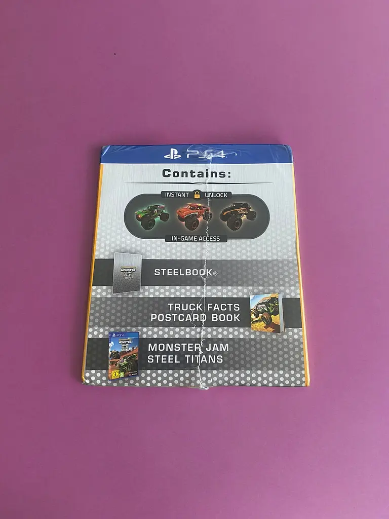 Колекційний набір, Подарунковий набір для геймера гра Monster Jam Steel Titans Collectors Edition PS 4 - фото 3