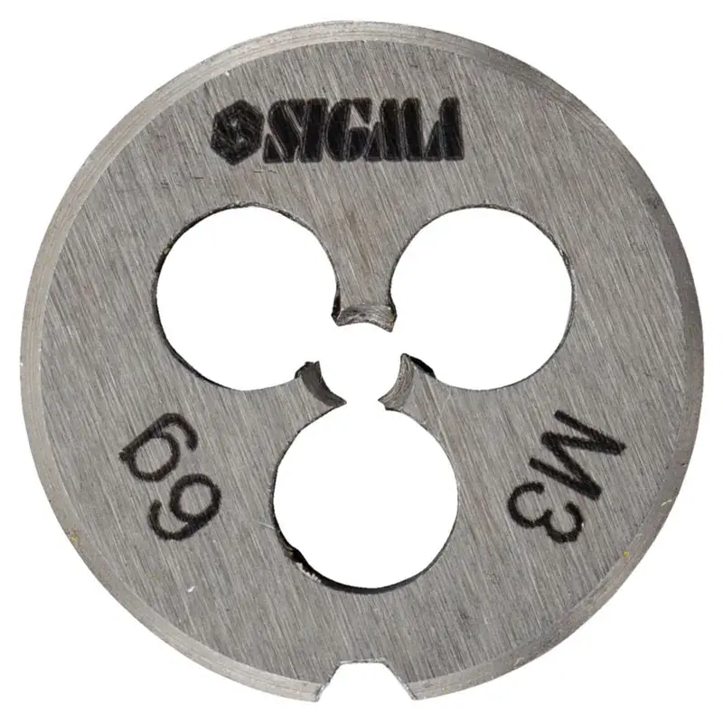 Плашка Sigma М3x0.5мм (1604081)