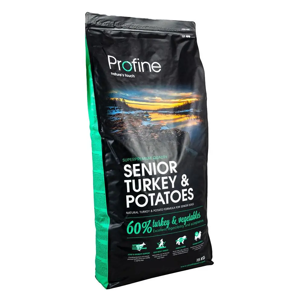Сухий корм Profine Senior Turkey 15 кг з індичкою та картоплею для літніх собак - фото 2