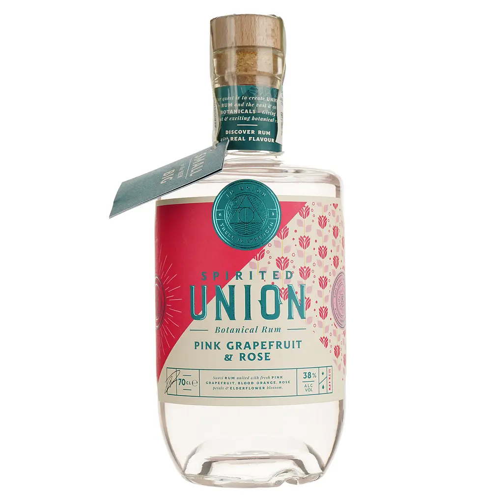 Ром Spirited Union Pink Grapefruit Botanical Rum 38% 0.7 л - фото 1