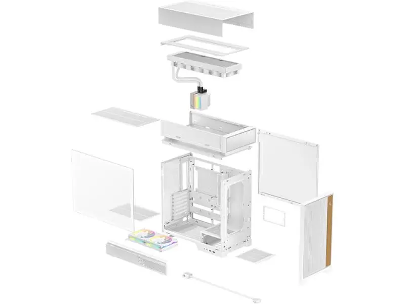 Корпус Deepcool CL6600 White (R-CL6600-WHNNA0-G) - фото 12