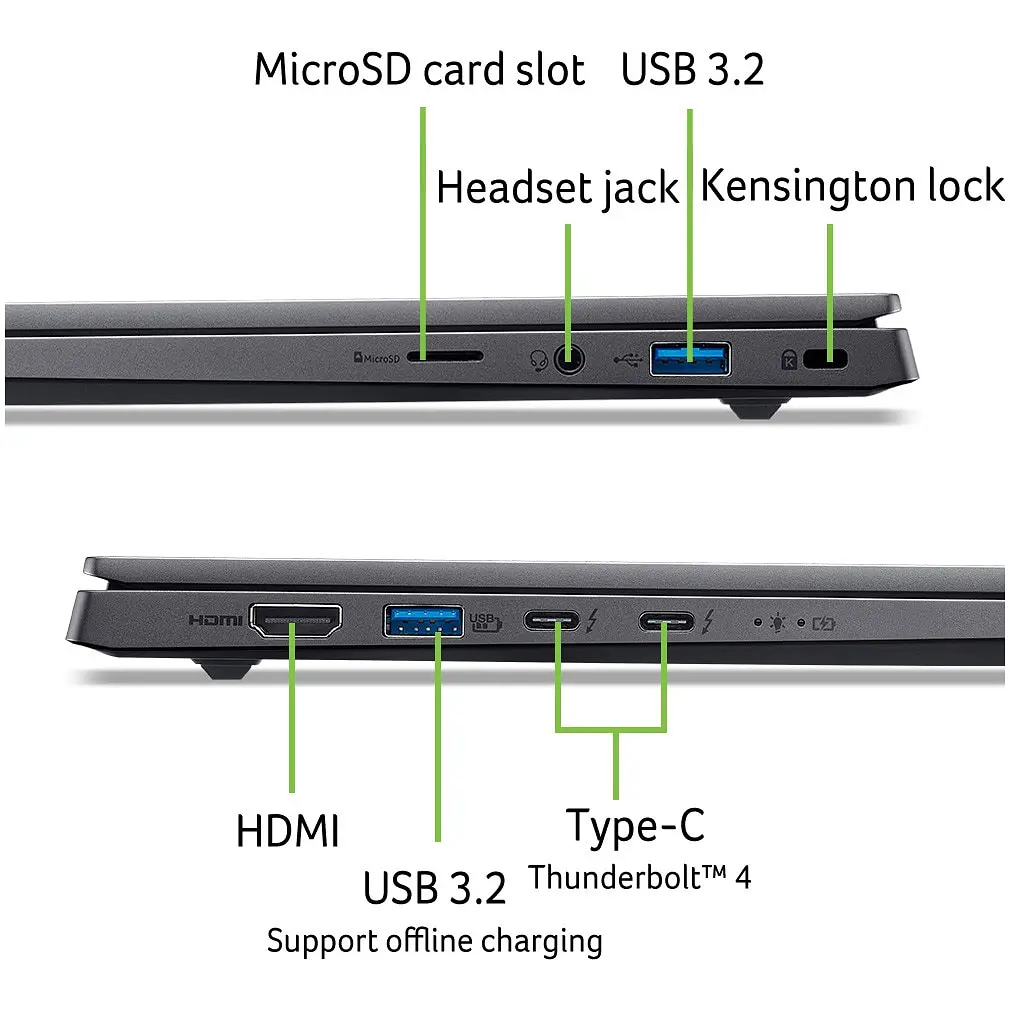 Ноутбук Acer Swift X 14 SFX14-73G-53S2 Ultra 5 225H 49GHz,16GB LPDDR5X,1TB,RTX 5050 8GB,Windows 11 - фото 13