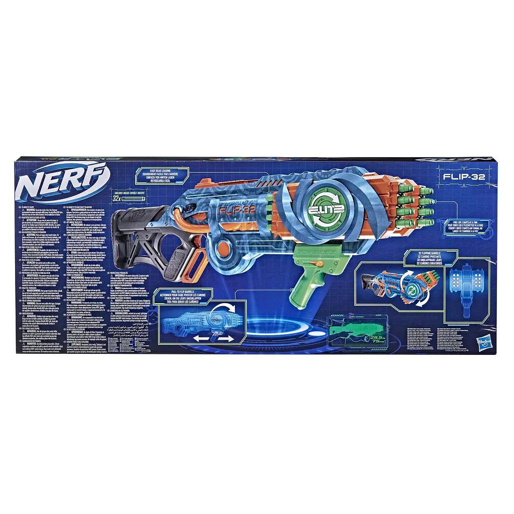 Ігровий набір Hasbro Nerf Elite 2.0 Фліпшотс Фліп-32 (F2553) - фото 2