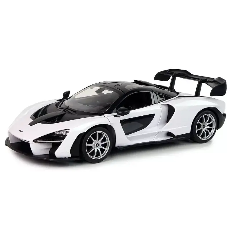 Машинка McLaren Senna белая RASTAR модель 1:14 Автомобиль на дистанционном управлении + пульт 2,4 ГГц - фото 2