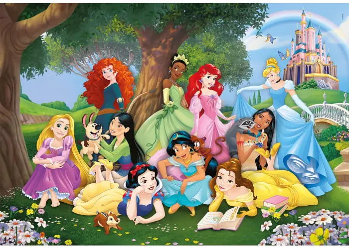 Пазл Clementoni SuperСolor: Принцеси Діснея, Disney (SuperСolor - Disney Princess Puzzle - 104 pcs.), 104 ел. (25743) - фото 2