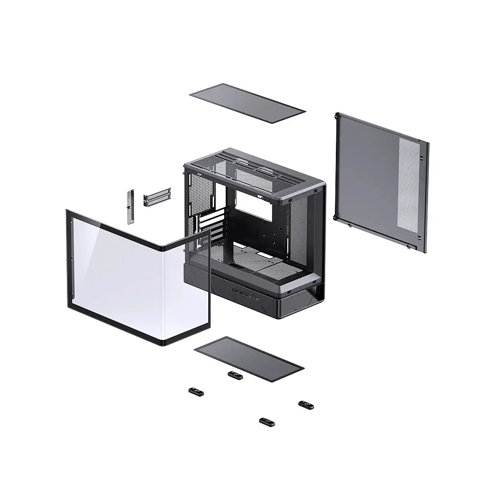 Корпус для ПК JONSBO D200 Black - фото 12