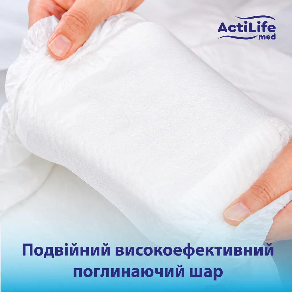 Підгузки для дорослих ActiLife Med Basic M, 30 шт (4820174981679) - фото 8