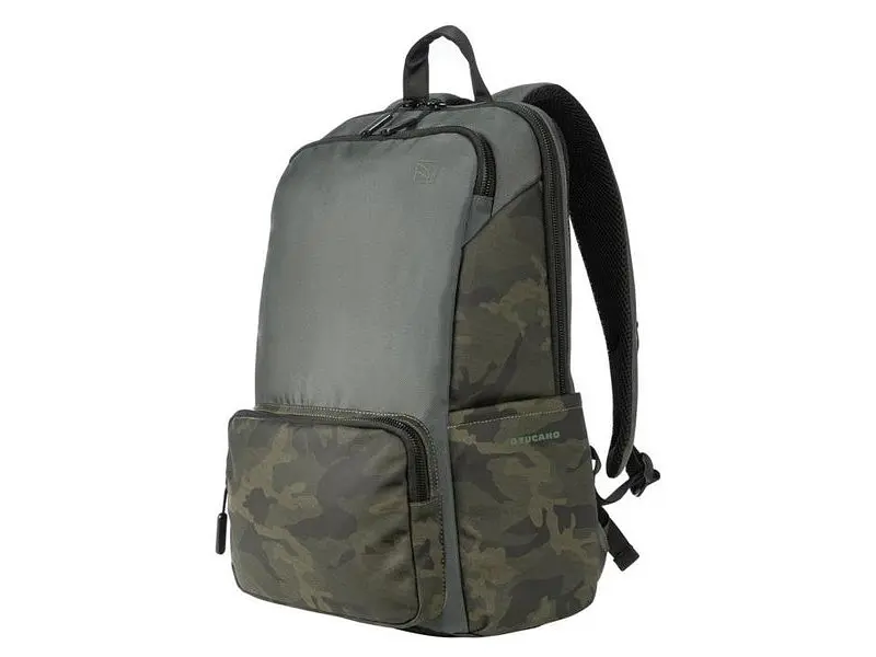 Рюкзак міський Tucano Terras Camouflage / Military Green (BKTER15-CAM-VM)