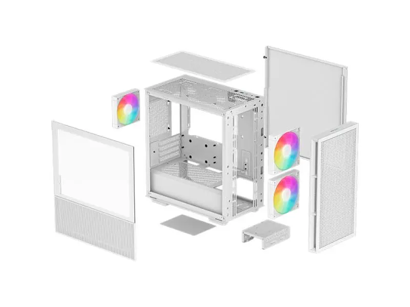 Корпус Deepcool CH360 WH (R-CH360-WHAPE3-G-1) - фото 12