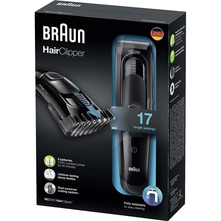 Машинка для стрижки Braun HC5050 [79554] - фото 7