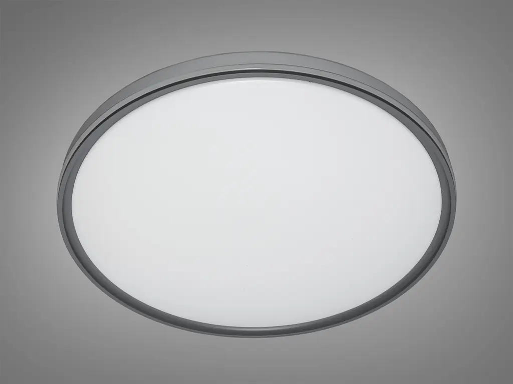 Світильник стельовий LED Diasha WF-71GREY WF-71GR, 72W, сірий, сучасний стиль для вітальні, кухні, коридору, дитячої, кафе - фото 3