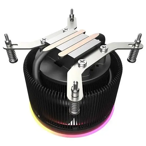 Кулер для процесора Shadow, Black, алюміній/мідь, 1x100 мм LED darkFlash teh0027833 - фото 3