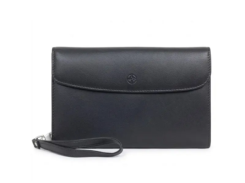 Портмоне-клатч унісекс Cortina 5073 nero чорне 19×12 см TONY PEROTTI acs0032620 - фото 2