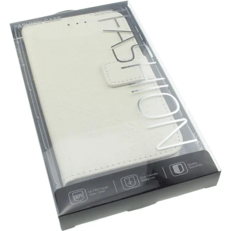 Чохол-книжка Toto Book Universal cover Ineva 4.5-5" White - фото 2