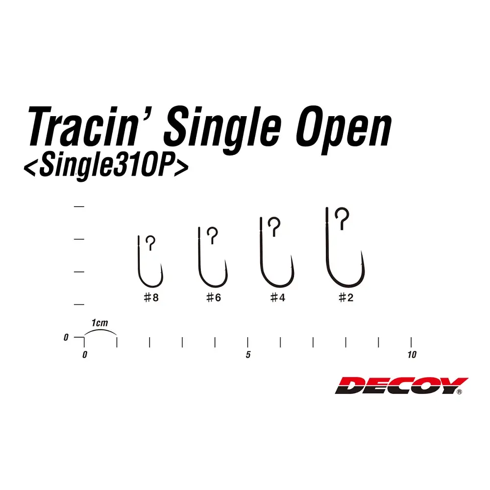 Гачок Decoy Single31 OP 8 (10 шт/уп) - фото 2