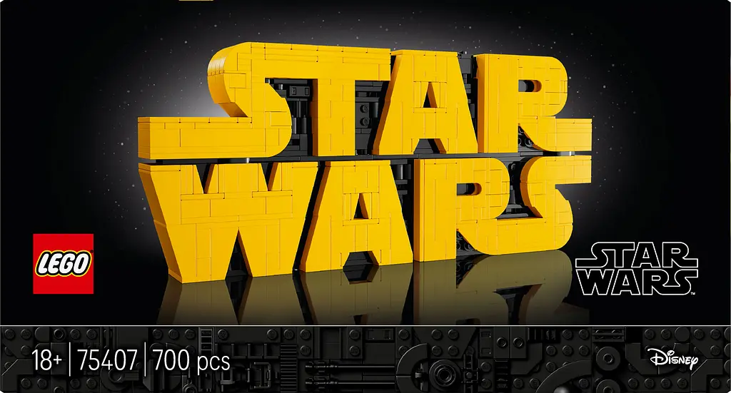 Конструктор LEGO Star Wars Логотип из кубиков «Звездные войны» 700 деталей (75407) - фото 2
