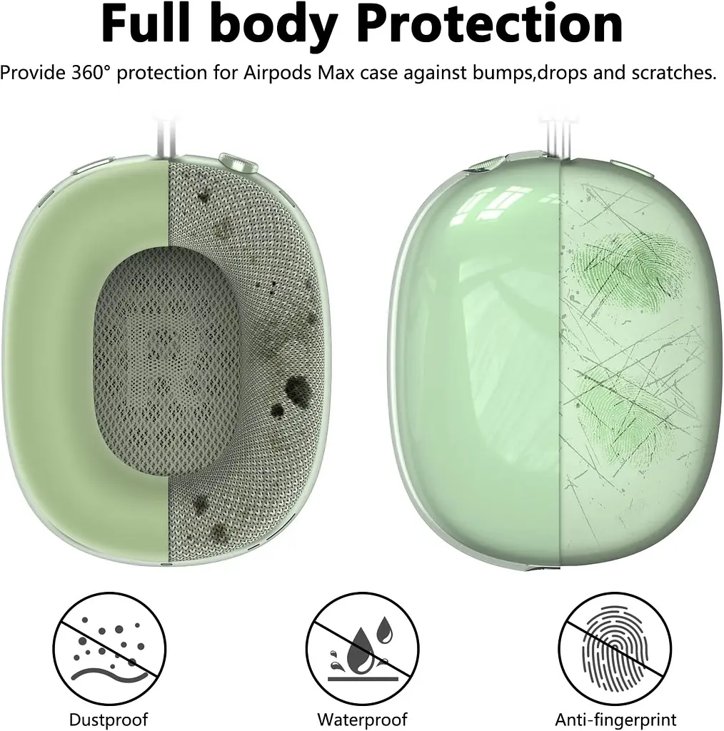 Чохол для Apple Airpods Max 2 / Airpods Max Ear Cups/Ear Pad/Headband Cover Green (ARS83290) - фото 3