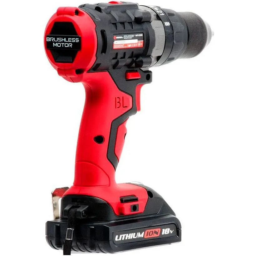 Дрель-шуруповерт Intertool WT-0331 18V 2x1.5Ah [89132] - фото 4