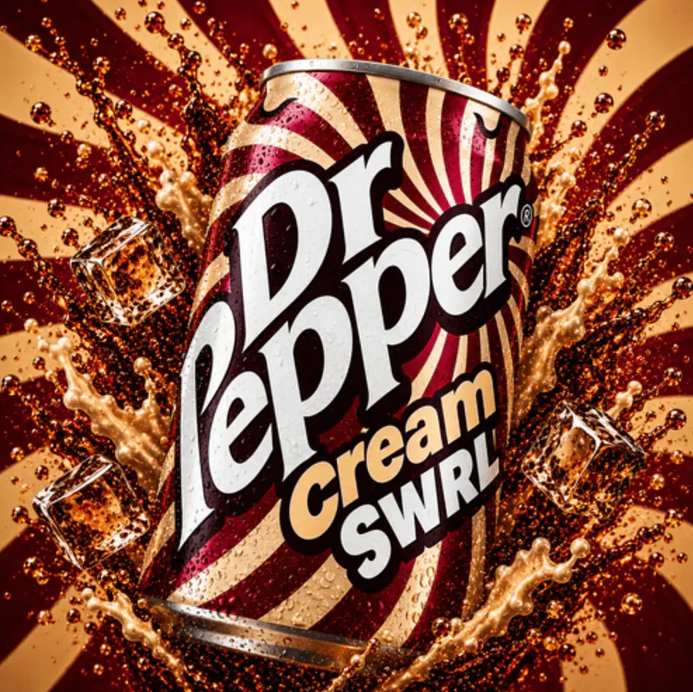 Газований напій Dr Pepper Cream Swirl 330 мл - фото 3