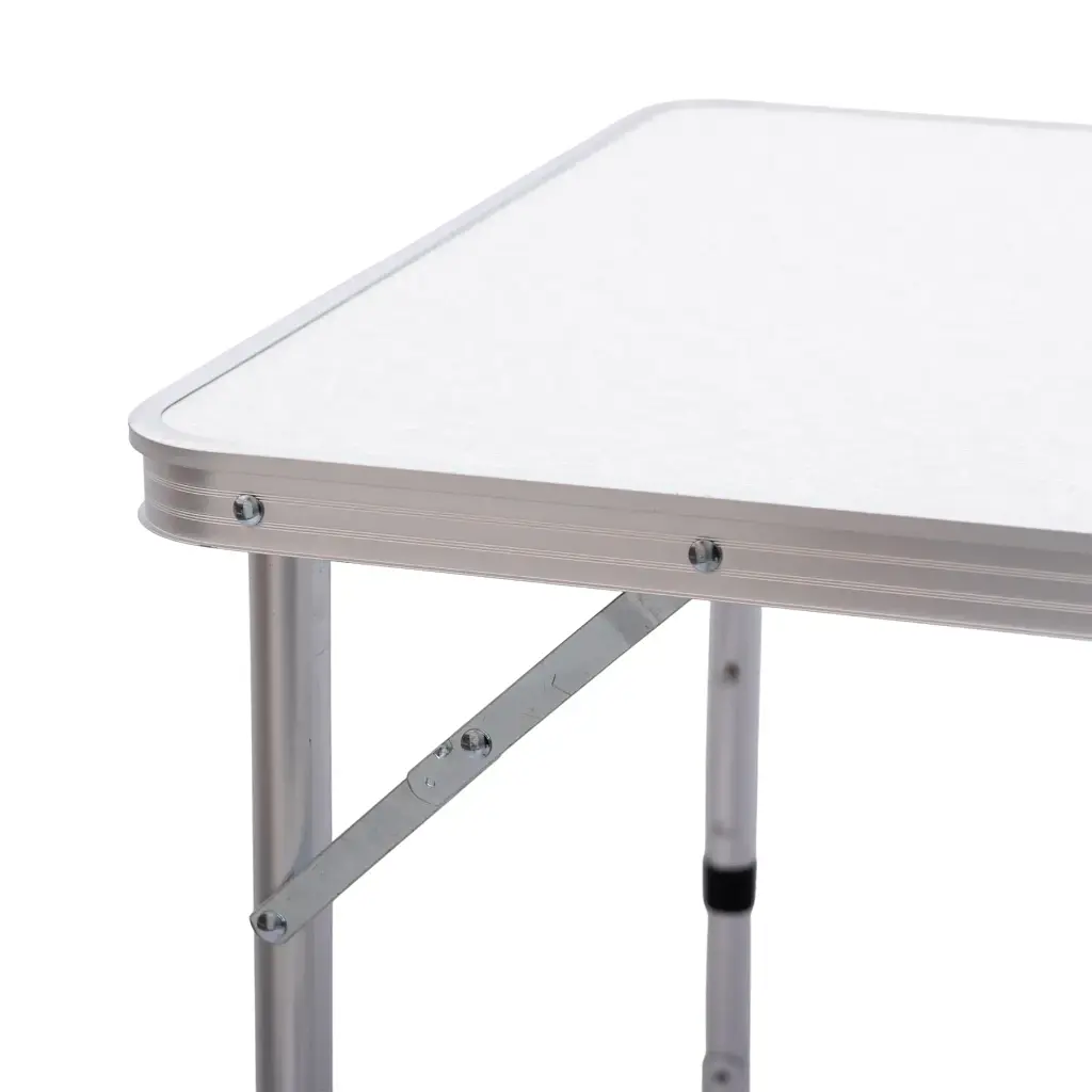 Стол для пикника LUGI JY-12060W раскладной со стульями 120х60х70/61/54 см белый - фото 4