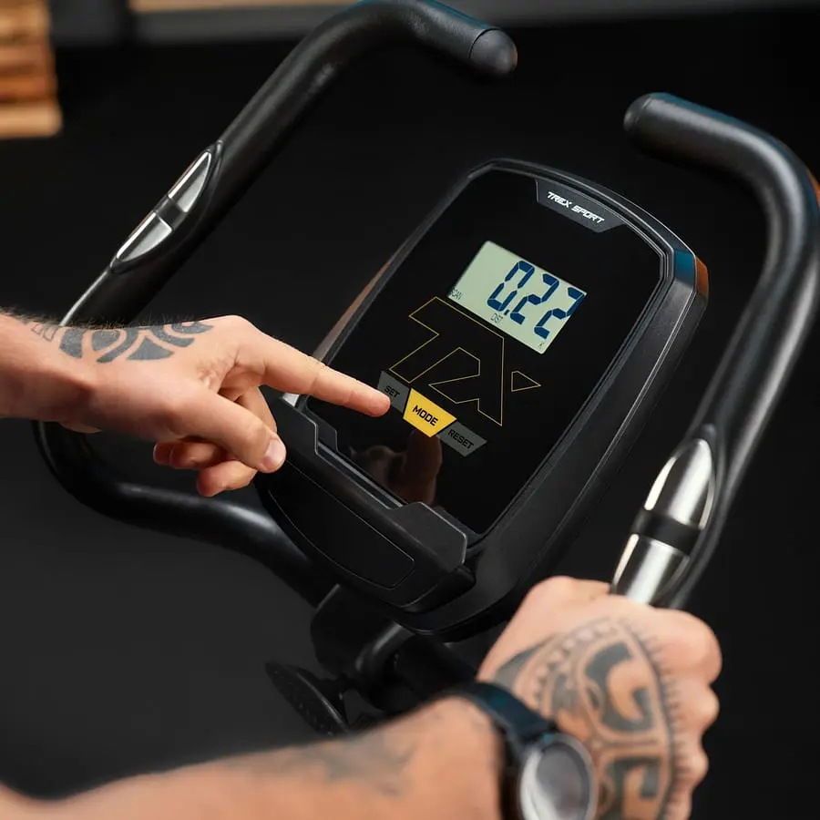 Велотренажер Trex Sport TX-500MB IRON магнітний чорний - фото 12
