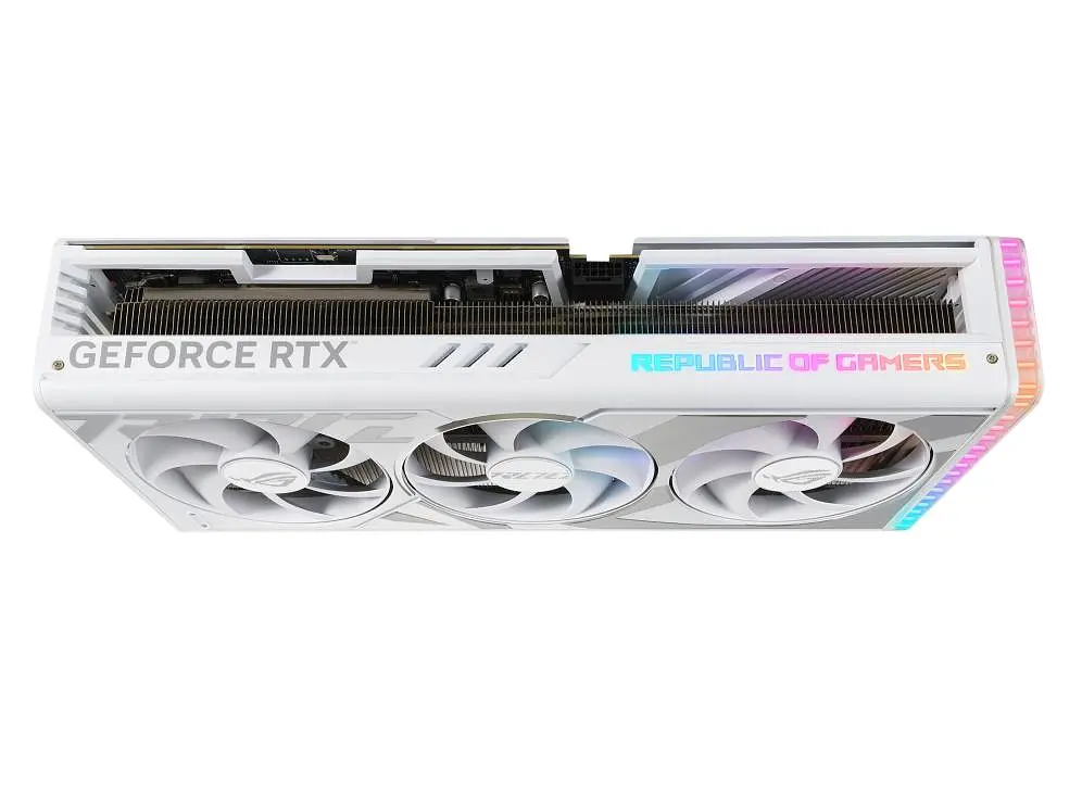 Відеокарта Asus ROG-STRIX-RTX4080-O16G-WHITE (90YV0IC3-M0NA00) - фото 7