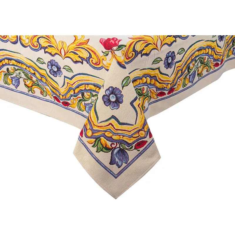 Скатертина Lefard Home Textile Azulejos гобеленова 140х240 см (732-322) - фото 3