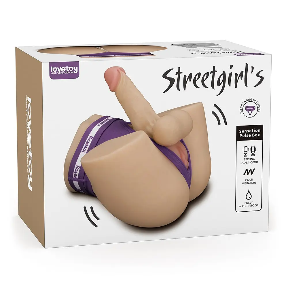Мастурбатор - Streetgirl's Dual Motor Sensation Pulse With Dildo