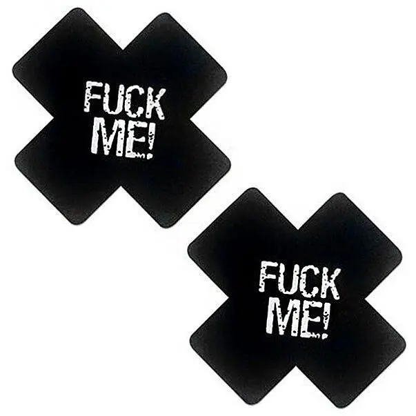 Пестіси на грудь Art of Sex Fuck me чорні One size - фото 2