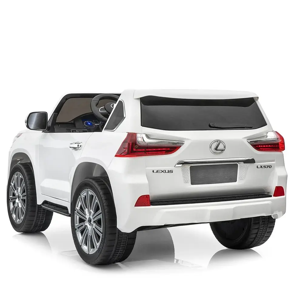 Дитячий електромобіль Машина Bambi M 3906 MP4 EBLR-1 Lexus Білий - фото 2