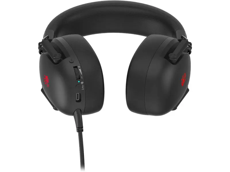Навушники з мікрофоном A4Tech Bloody GR585 Black - фото 2